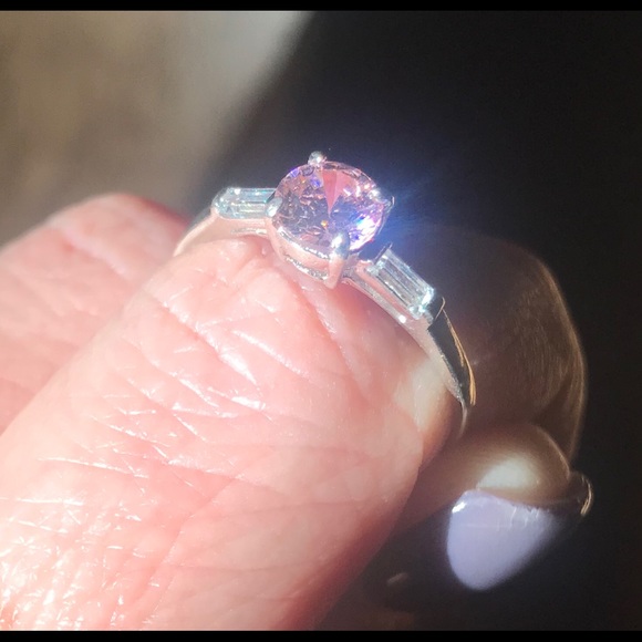 Jewelry - SHE LIED! Pink Diamond Ring SHE BLOCKED ME